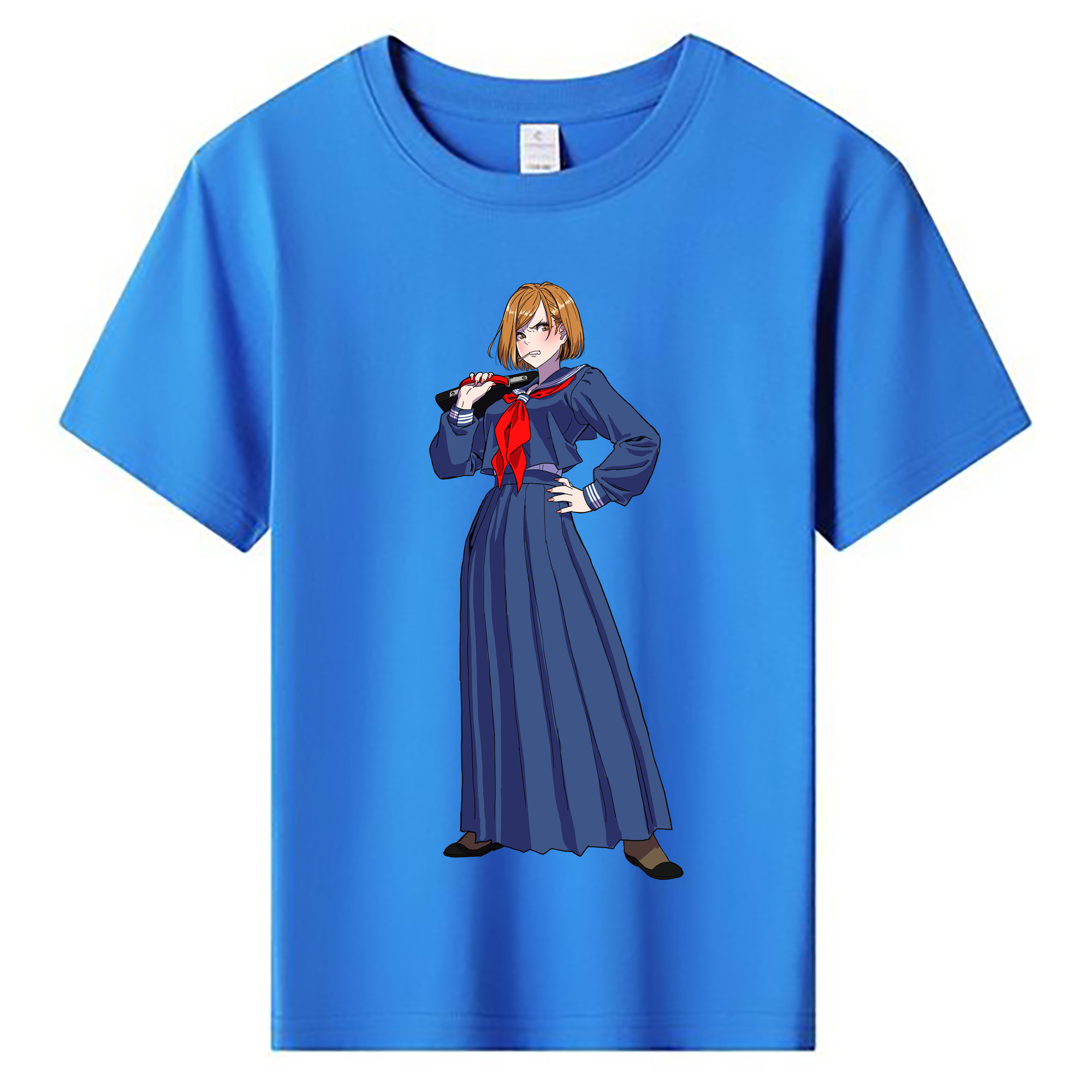 （画像用） 呪術廻戦 Jujutsu Kaisen 綿100％キッズTシャツ（フロントプリント）